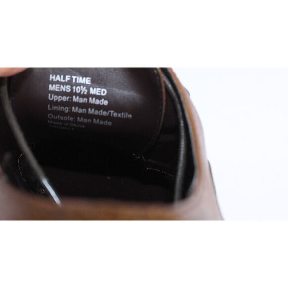 Kenneth Cole Unlisted Half Time Dress‎ Shoes Men\'s 10.5 Brown Faux Leather main image 7